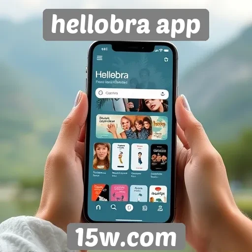Facilidade de navegação no site hellobra app