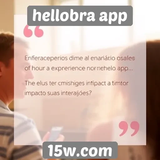 Feedback dos usuários sobre a experiência no hellobra app